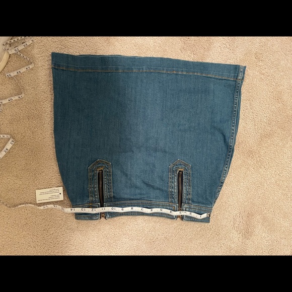 Anthropology jean skirt - Picture 9 of 10
